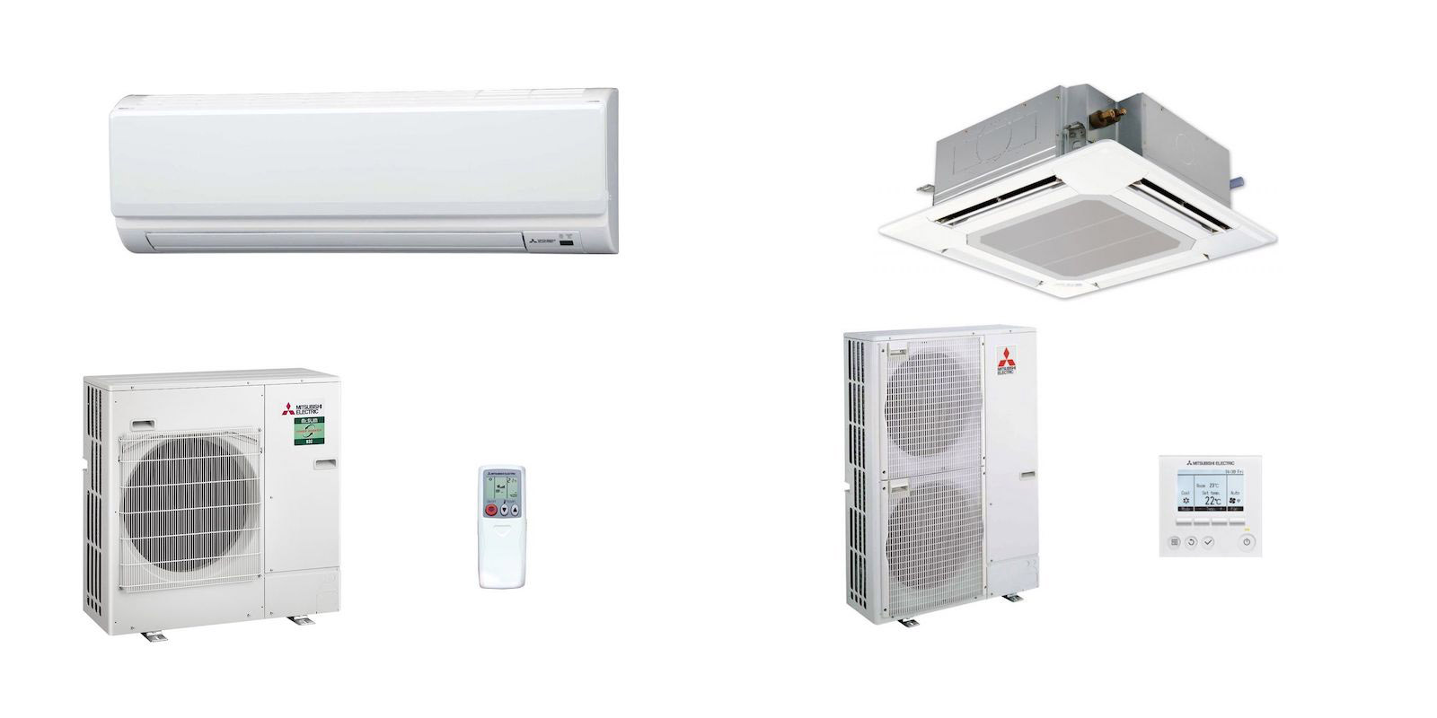 Mitsubishi Electric Mr Slim range, Mitsubishi Electric PLA-M50EA 4-Way Blow Ceiling Cassette Air Conditioning System